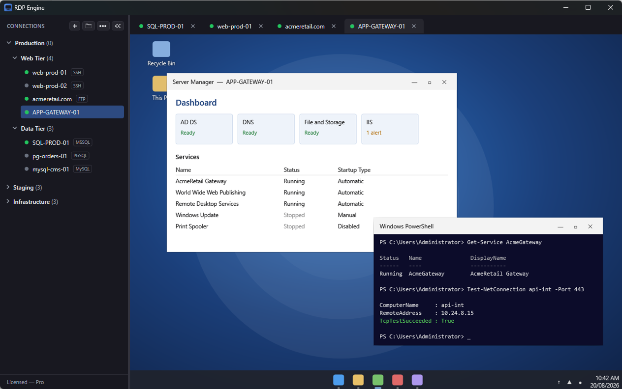 Remote desktop